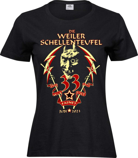 Jubiläums T-Shirt Damen - Schellenteufel